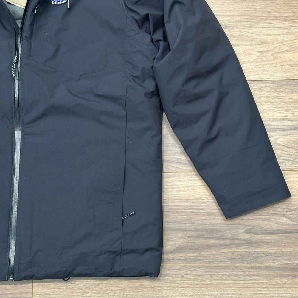 NEW Patagonia Downdrift 3 in 1 Jacket in Ink Black Size L - Picture 5 of 16